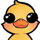 duck_cute Discord Emoji - 「 🦆✦ ʟᴜᴄɪꜰᴇʀ'ꜱ ʜᴇʟʟ ✦🍎 」