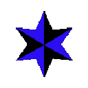 27603hotblueblackstar