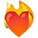Emoji fireheart