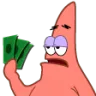 3_patrickdollar Discord sticker - ノtype · chat · vc · giveaways · social · chill