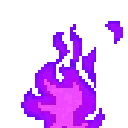 3_purplefire animated Discord emote from ノtype · chat · vc · giveaways · social · chill