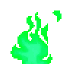 3_greenfire animated Discord emote - ノtype · chat · vc · giveaways · social · chill