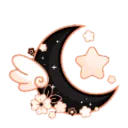 pastelorangeandblackmoon