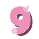 pinknineheartflower