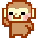 3_monkeydance animated GIF emoji - ノtype · chat · vc · giveaways · social · chill