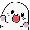 seallick animated Discord emote from Sakura