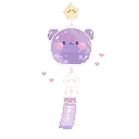 :purple_Keychain:
