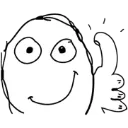 ragefacethumbsup
