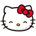 278448hellokittyhappy custom emote | Pastel Chains Collective