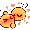 Kisses3 custom emote from 🌙✨Moonlight Lounge✨🌙