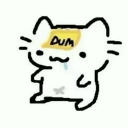 Dum Discord sticker from 🌙✨Moonlight Lounge✨🌙