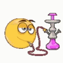 smoke animated Discord emote - yoniland ₓ˚ 🍃 ୭