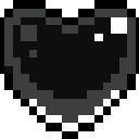 7074blackspinningpixelheart