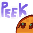 peeking_EXE Discord Emoji from ┊ 　 🌌 　 ⸝⸝ 　 Anomalous Neutralization Organization