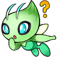 CelebiQuestion custom emote from CobbleTech: Dungeon Trials