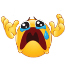 Sad_Cry Discord sticker from Friends hub | سەنتەری هاوڕێیان