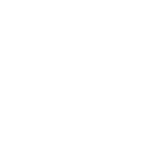 White envelope icon centered on a black square background.