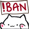 cat_cartoon_ban Discord emoji