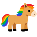 gaypridehorse Discord Emoji | ✰Queer Hangout ✰