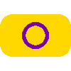 flag_intersex Discord sticker from ✰Queer Hangout ✰