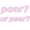 poor