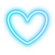 BlueNeonHeart