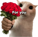 Flowersforyou Discord sticker from Pinay | Voice Chat • Social • Emojis & Stickers • Icons