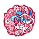 eSylveon Discord sticker from CobbleTech: Dungeon Trials