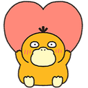 PsyduckLove Discord sticker - CobbleTech: Dungeon Trials
