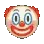 Emoji clown