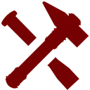 400627staffbadgedarkred