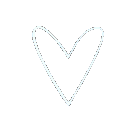 whiteheart animated emote from Rosinfanz 💘✨🫧