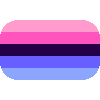 flag_omnisexual Discord sticker from ✰Queer Hangout ✰