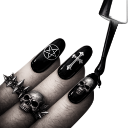 :gothichand1: