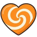 OrangeCreamHeart