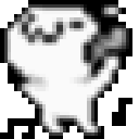 pixelcatmusic animated Discord emote from Vexius
