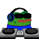 pepedj animated Discord emote - Vexius