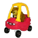 dogekidcar animated GIF emoji from Vexius