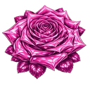3dpinkshinyrose