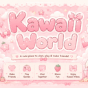 emoji_1 Discord sticker - Kawaii World