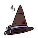 9222witchhat Discord emoji