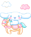 cinna_horse animated emote from ⌗ㆍ🦢 ノ𝓢ᴇʀᴀᴘʜɪᴍ 𝓢ᴋɪᴇs 🪽