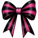 blackandpinkbow