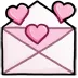 _pink_love_mail1 Discord Emoji - yungho hq ₊˚⊹ ᰔ