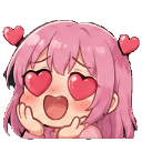 blushinghearteye Discord emoji