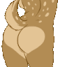FurryButt1 animated GIF emoji | SweetLove (18+)