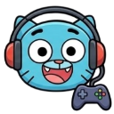 gamer_gumball custom emote | Legendary Fort