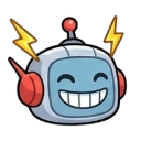 robots Discord sticker from Legendary Fort