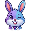 wabbit Discord sticker from Legendary Fort