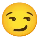 Emoji smirk